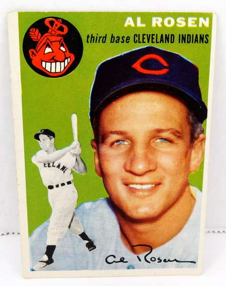 Al Rosen 1954 Topps Baseball Card