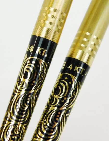 Vintage 14K Filigree Perfume Pens with Box