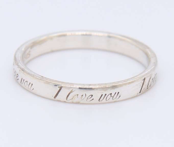 Tiffany & Co I love You Band