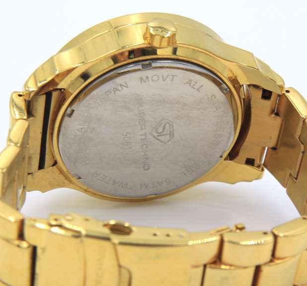 MEN’S SUPER TECHNO DIAMOND WATCH