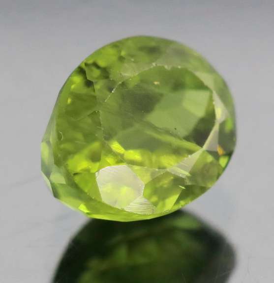 Substantial 4.05ct asparagus green Peridot