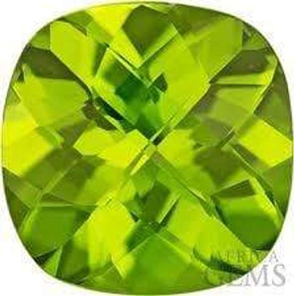 5MM CUSHION PERIDOT LOOSE GEMSTONE