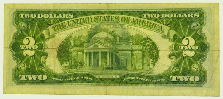 1963 Red Seal $2 Bill