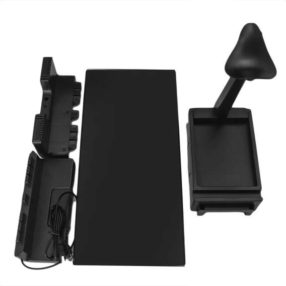Laptop Monitor Computer Stand with USB Charging & Drawer