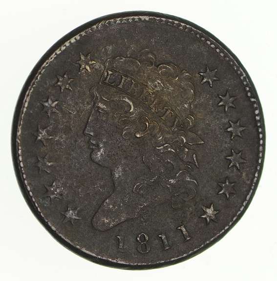 1811 Classic Head Large Cent - Circulated