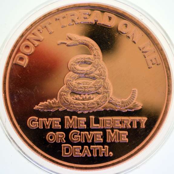 1 oz Fine .999 Copper Coin