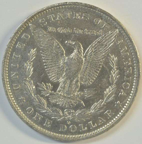 Scarce 1882-O/S Morgan Silver Dollar in AU