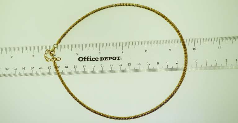Italian Sterling Silver 3mm Woven Chain