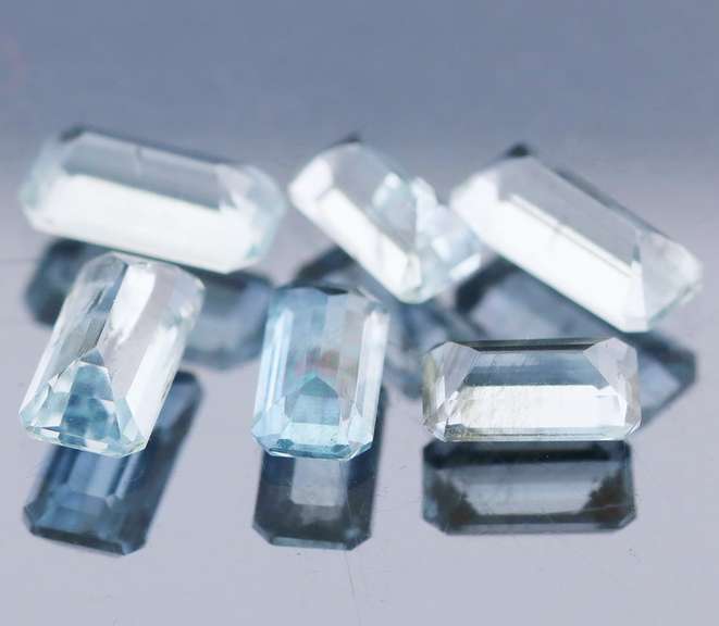 Gorgeous 5.07ct untreated platinum blue Aquamarine