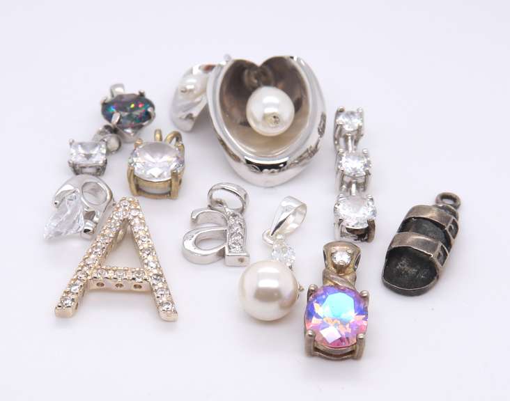 Group Lot of Vintage Sterling Silver Jewelry