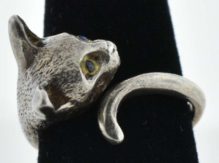 Cat Head Ring