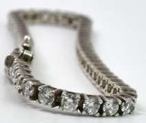 Sterling Silver CZ Bracelet