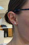 2 1/2CTW Martini Diamond Stud Earrings