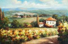 BEAUTIFUL HAND PAINTED OIL PAINTING ON CANVAS