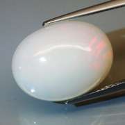 Ravishing 5.71ct snow white Welo Opal