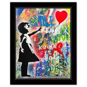 Balloon Girl - Mr. Brainwash, signed Mr Brainwash Original Balloon Girl