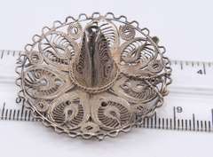 Group Lot of Vintage 925 Sterling Silver Pins and Pendants
