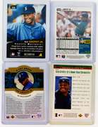4 Ken Griffey, Jr. Baseball Cards