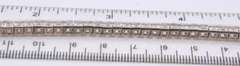 2 Lot of Sterling Silver Cubic Zirconia Tennis Bracelet