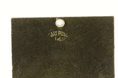 14K Yellow Gold September Retro Date to Remember Charm/Pendant