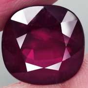 Striking 10.88ct violet red Rhodolite Garnet