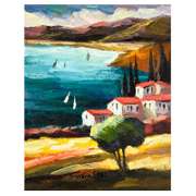 Brodinsky Original Oil on Canvas, Signed