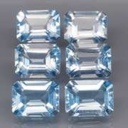 Simply brilliant 10.85ct sky blue Topaz set