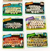 10 Topps 1980 Team Checklists Baseball Cards