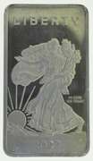 Walking Liberty  1 Troy Ounce 1Oz .999 Pure Molybdenum (Mo) Metal Silver Bar