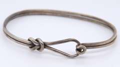 Vintage Sterling Silver Bangle Bracelet