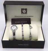 Ann Klein Watch with Bracelet and Bangle Set