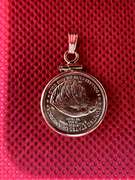2021 1/10 0Z AMERICAN EAGLE $5 GOLD COIN 14K PENDANT