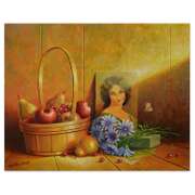 Original painting on stretched canvas - Avi Belaish, Signed