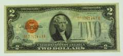 1928-F Red Seal $2 Bill