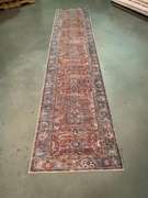Stunning Engineered Vintage Persian 10' Runner