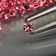 Exceptional 2.97ct diamond cut Songean Sapphire set