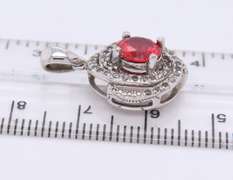 925 Sterling Silver Gemstone Pendant
