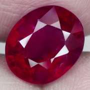 Glistening 5.38ct blood red Ruby