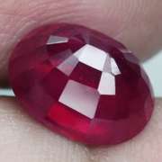 Glistening 5.38ct blood red Ruby