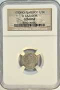 Scarce 1783 Mexico El Cazador 1/2 Real. NGC Genuine holder