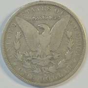 Key date 1892-S Morgan Silver Dollar. Nice circ