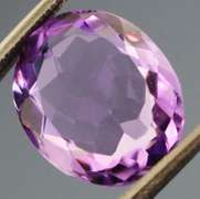 Heavy glittering 5.34ct unheated lavender Amethyst