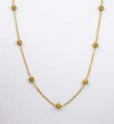 Chic Chain and Ball 14k Necklace