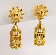 Versatile High Karat Gold Earrings