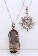 Lot of Vintage Sterling Silver Necklaces