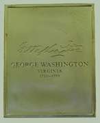George Washington (Virginia 1732-1799) Franklin Mint 1.1 Troy oz .925 Silver Bar