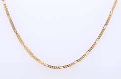 Favorite Yellow Gold Fancy Link Chain Necklace