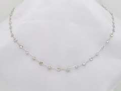 Platinum Diamonds By The Yard Necklace