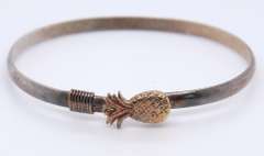 Vintage Sterling Silver Bangle Bracelet