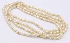 Group of Misc Pearl Costume Jewelry
